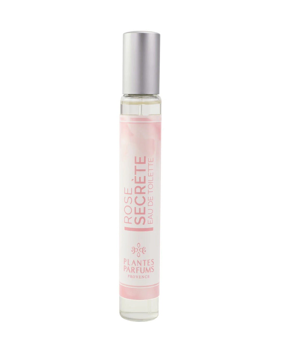 Eau de toilette format voyage vaporisateur 30 ml, fragrance Rose Secrète de Plantes & Parfums au parfum de Grasse.