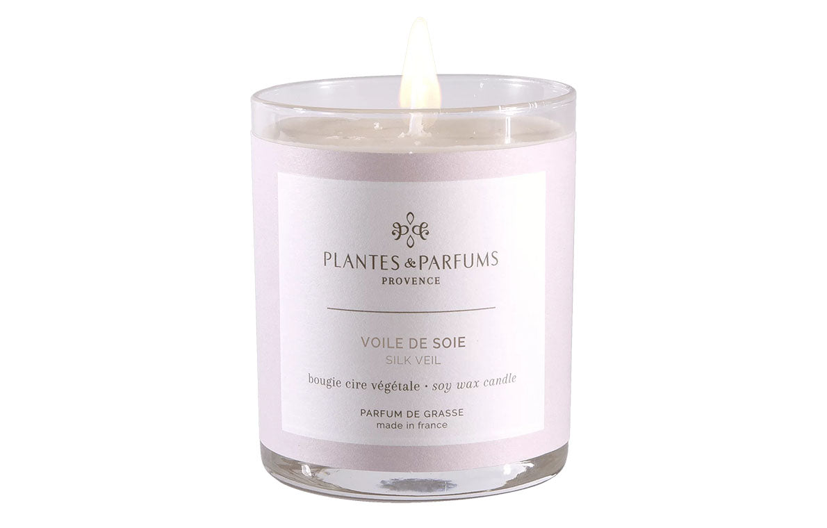 Bougie soja 180g “Voile de soie”