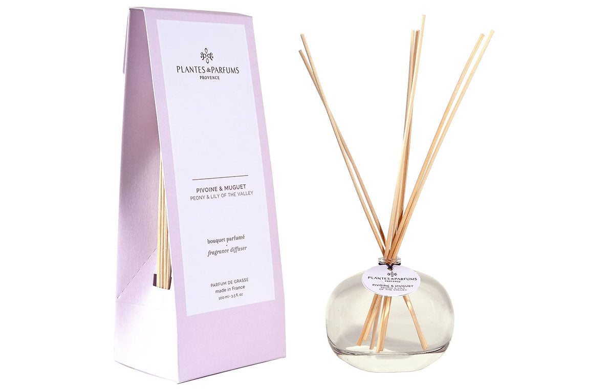 Bouquet parfumé 100ml “Pivoine & muguet”