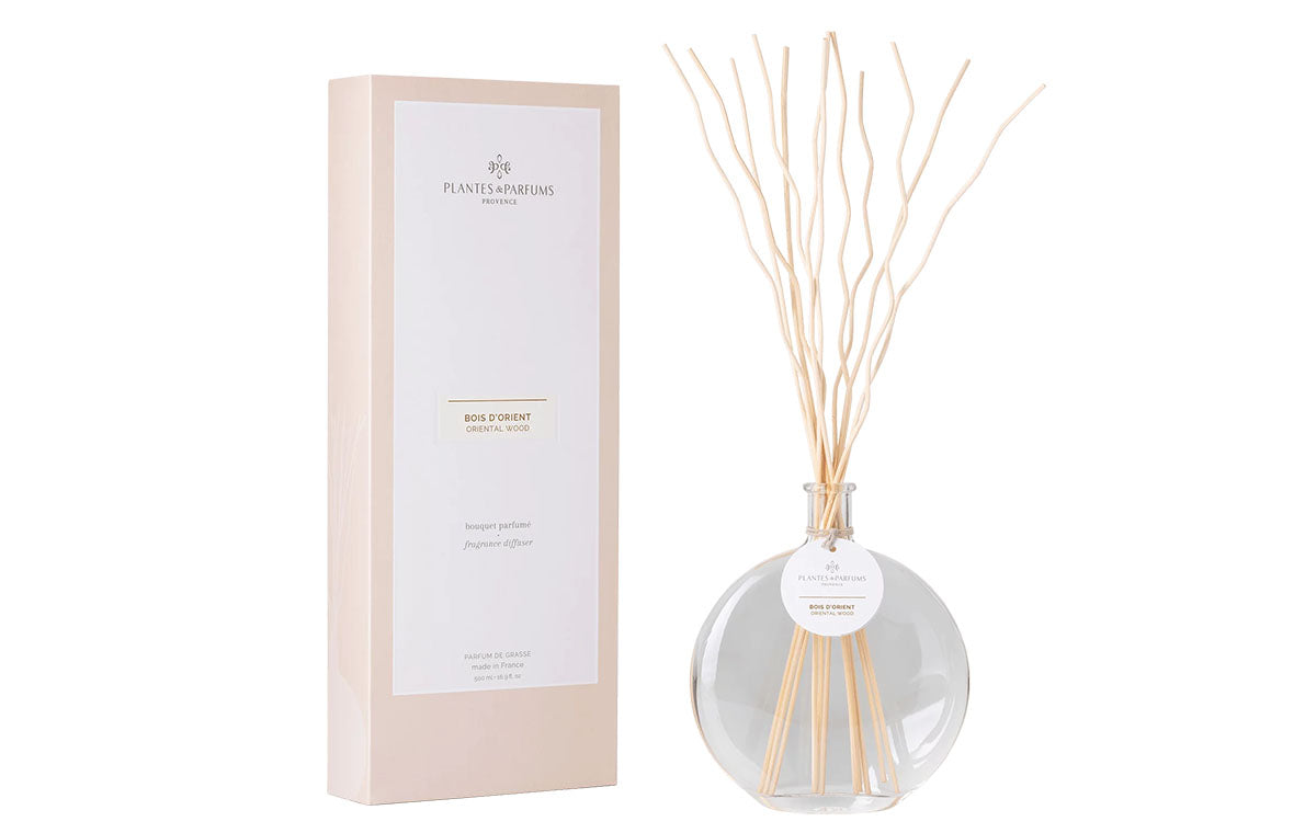 Bouquet parfumé prestige 500ml “Bois d’Orient”