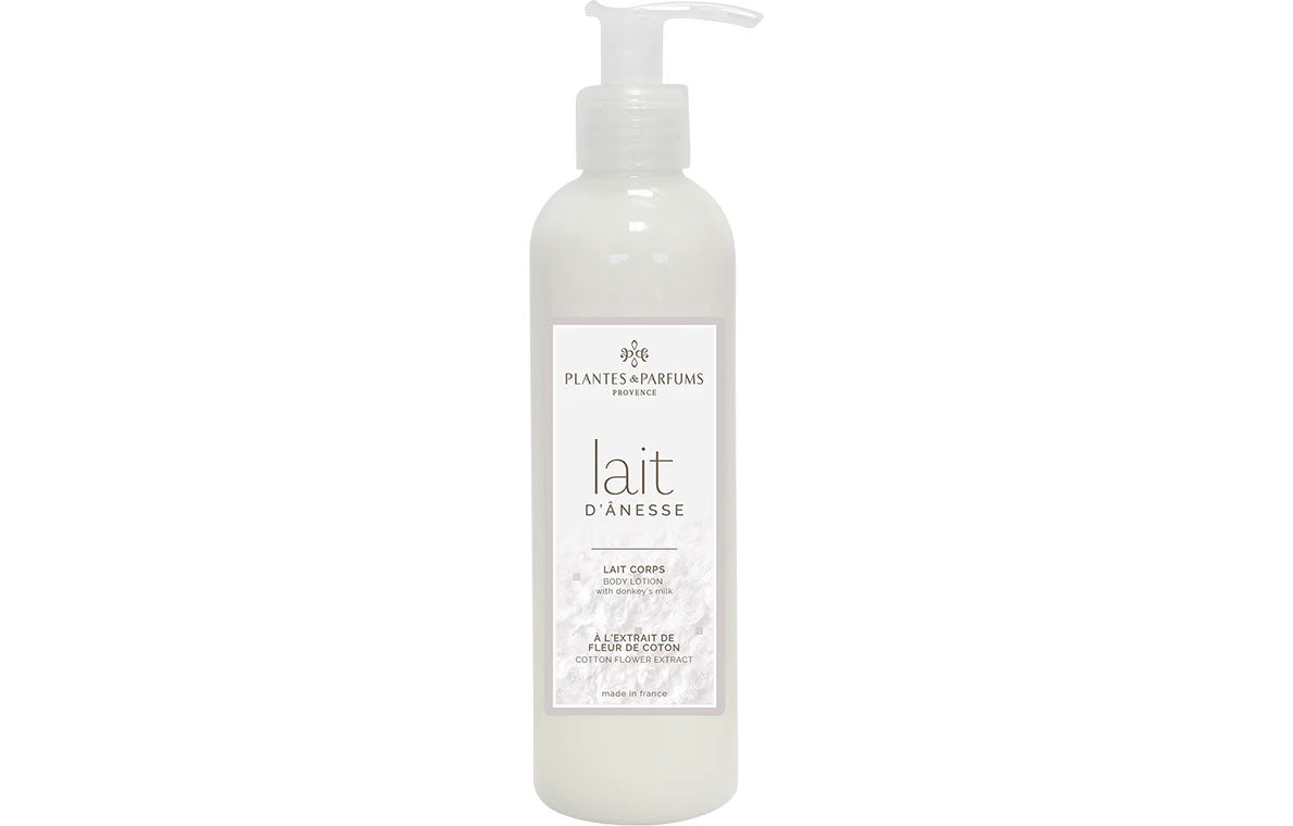 Lait corps au lait d’ânesse et extrait de coton 250ml