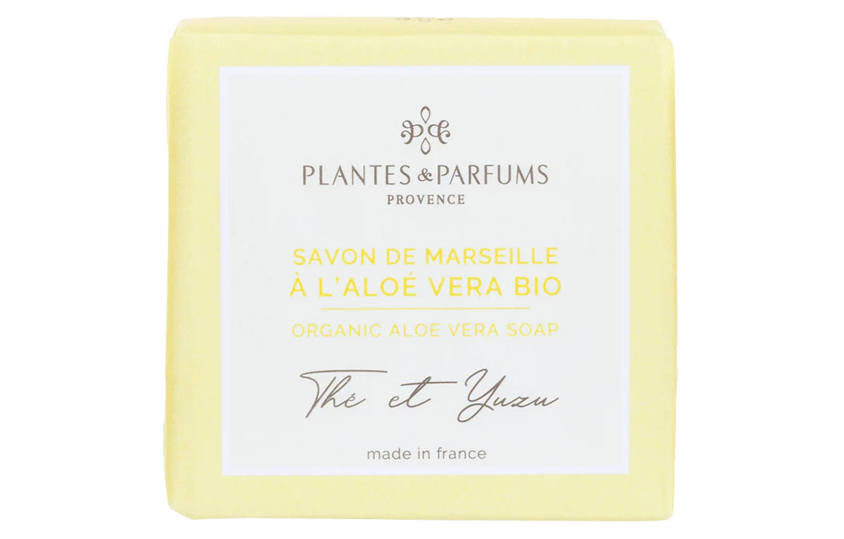 Savon de Marseille 100g “Thé et Yuzu”