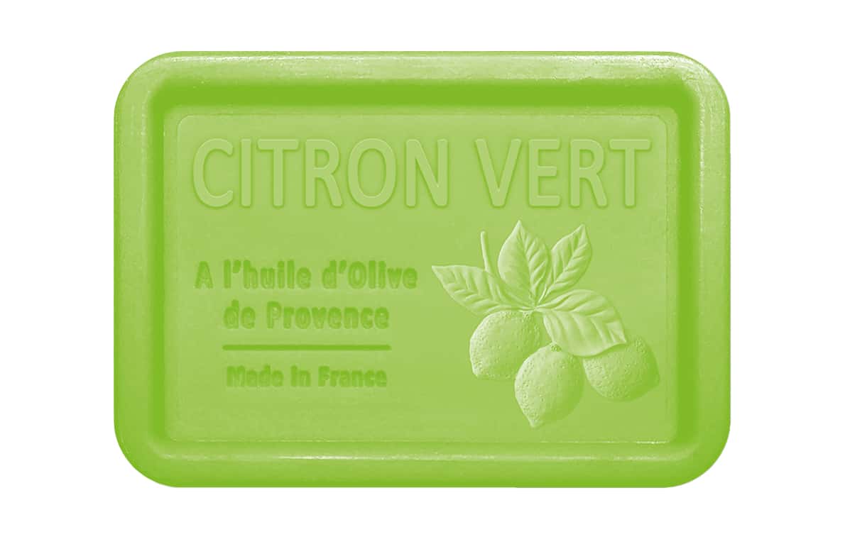Savon 120 g à l'huile d'Olive de Provence - Citron Vert