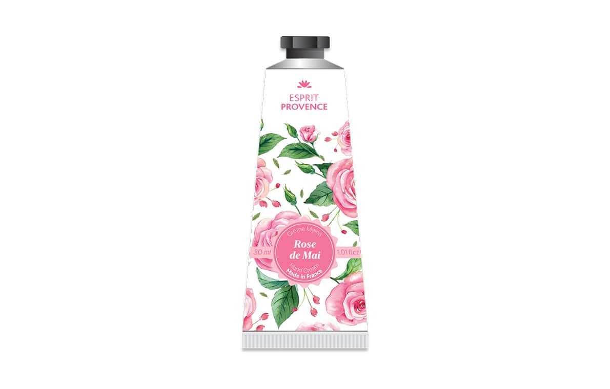 Crème mains 30 ml à l'huile d'Amande douce de Provence - Rose de Mai