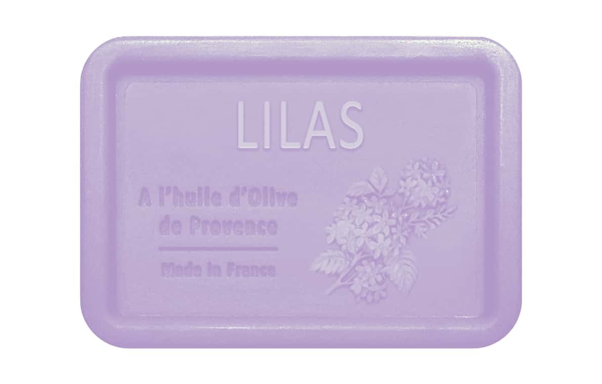 Savon 120 g à l'huile d'Olive de Provence - Lilas