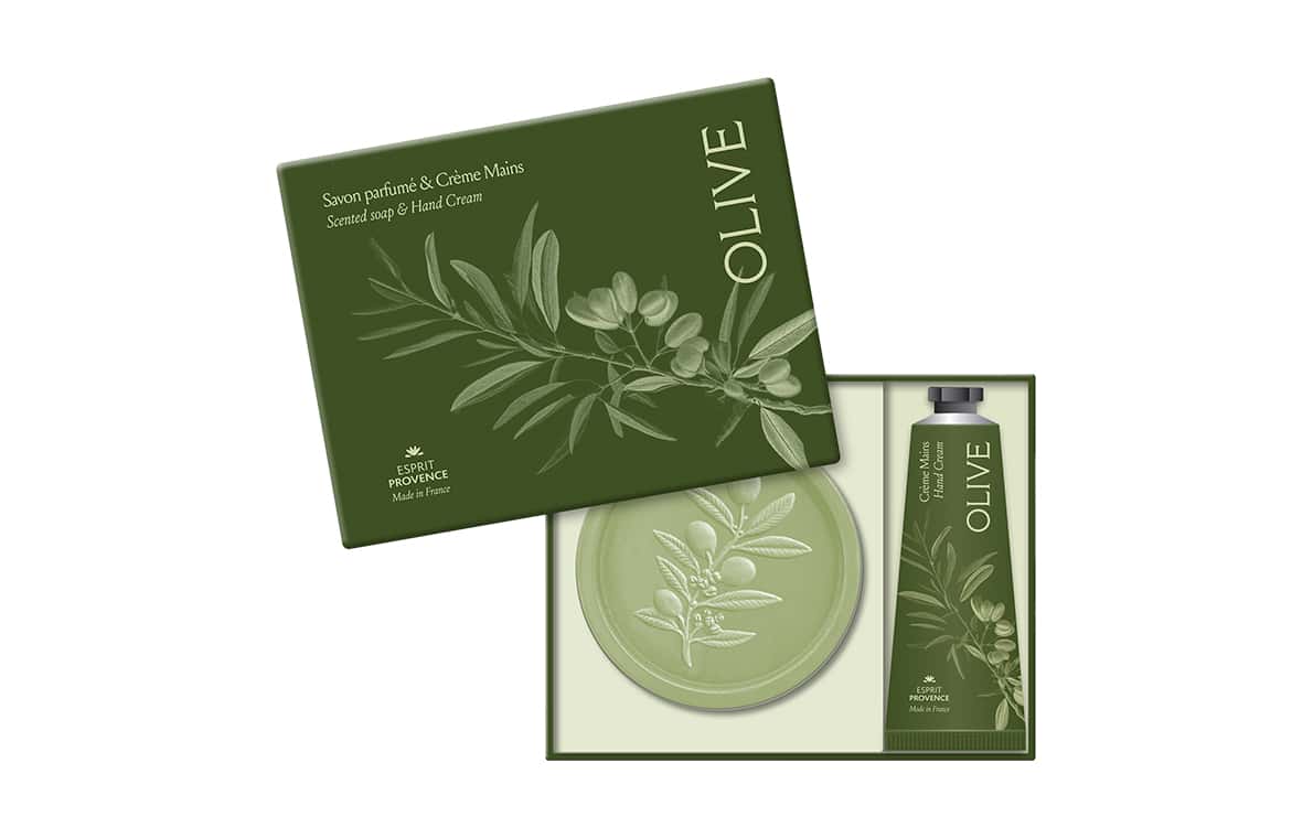 Collection Olive - Coffret Crème mains 30 ml & Savon 100g