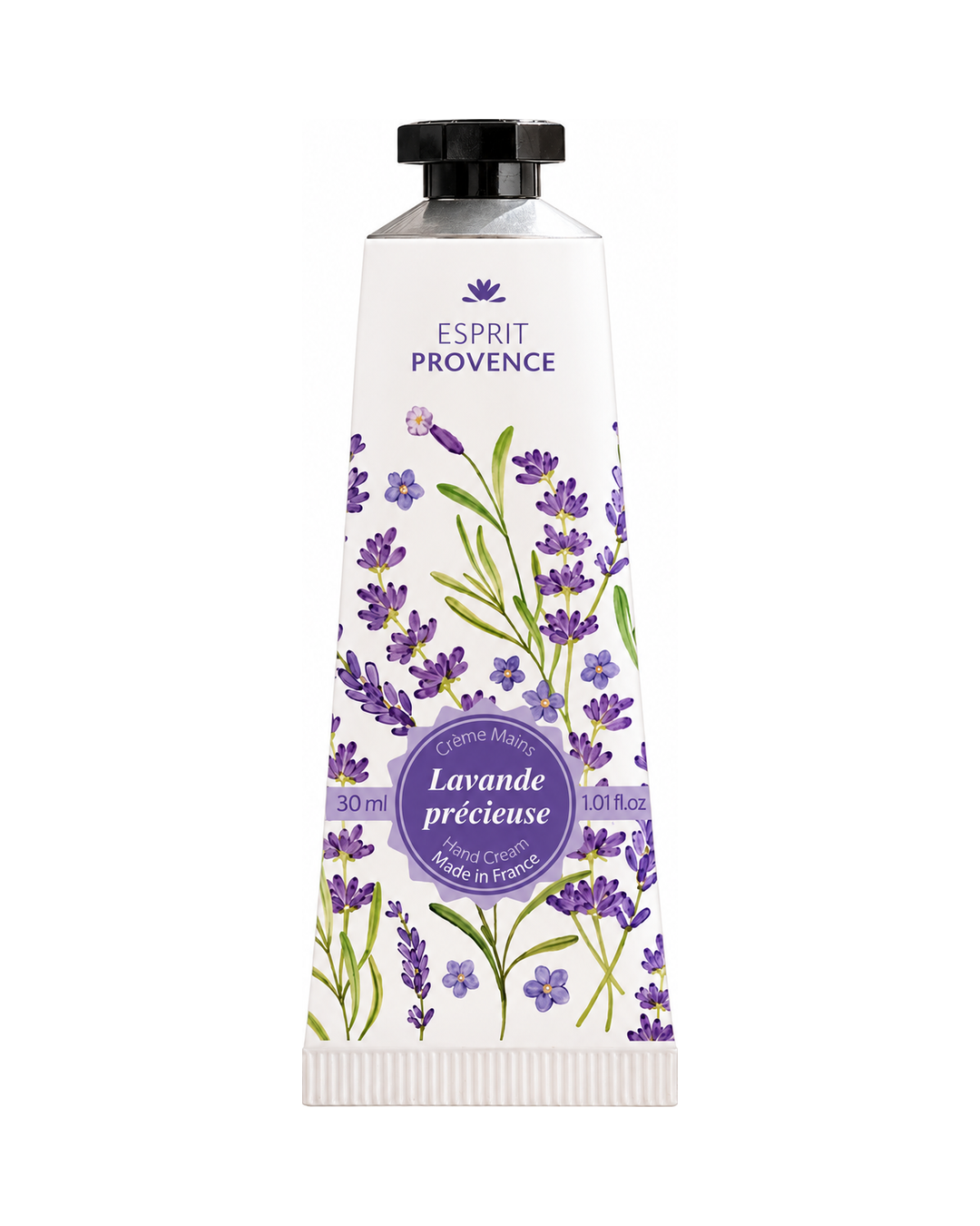 
Crème mains à l'huile d’Amande douce de Provence 30 ml, au parfum de Lavande Précieuse, signé Esprit Provence. Enrichi en beurre de karité, en allantoïne et en jus d’aloe vera BIO.