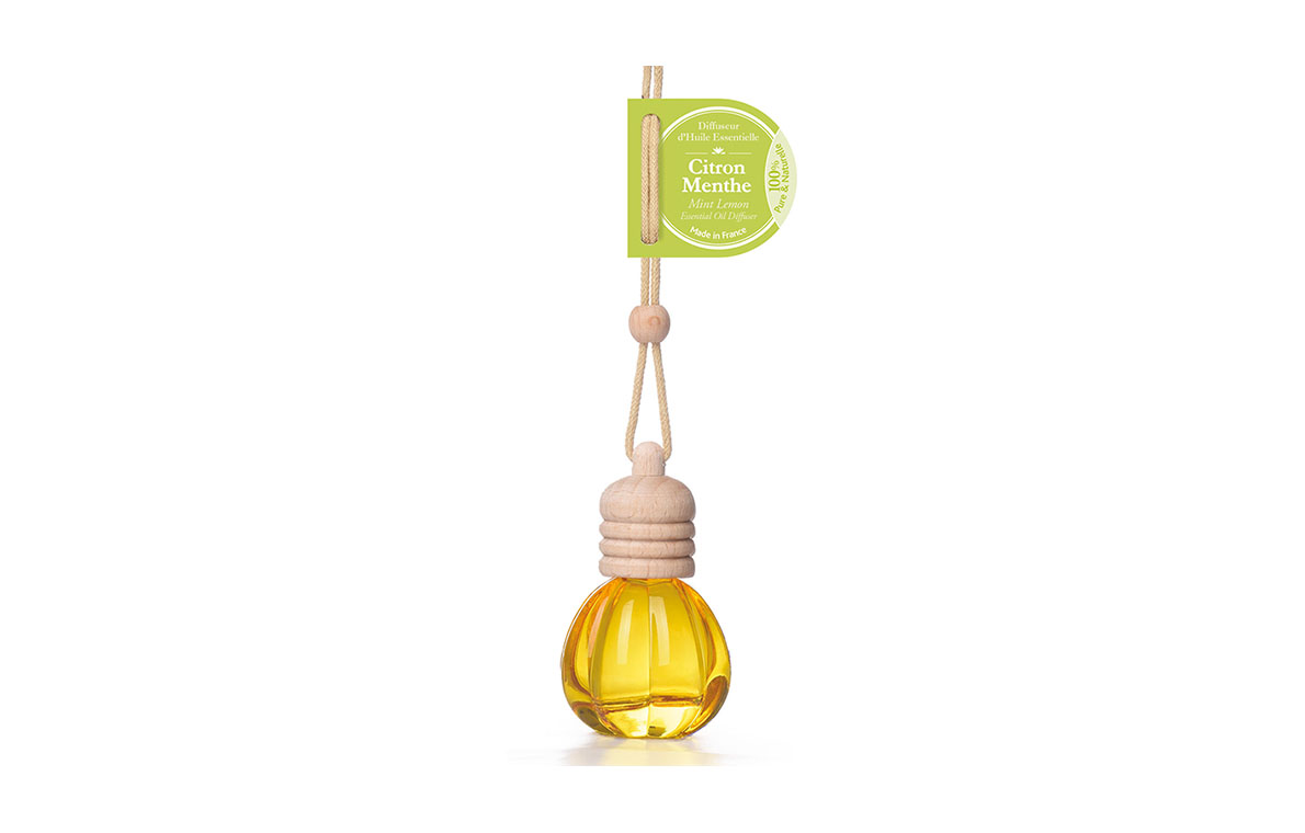 Diffuseur d'huile essentielle à suspendre 12 ml - Citron Menthe