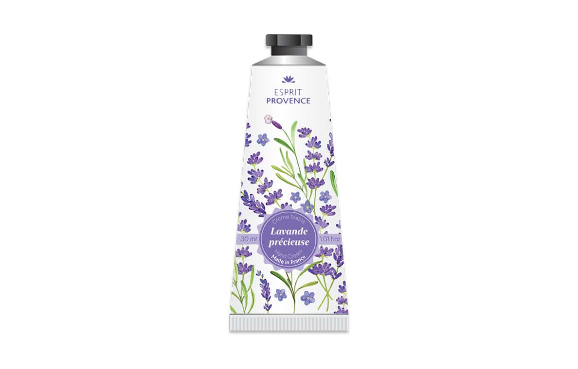 Crème mains 30 ml à l'huile d'Amande douce de Provence - Lavande précieuse