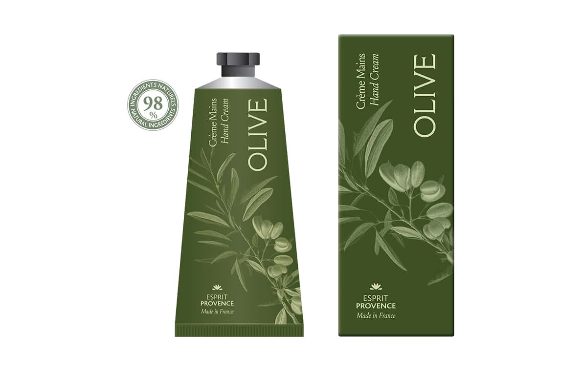 Collection Olive - Crème mains 75 ml avec boite