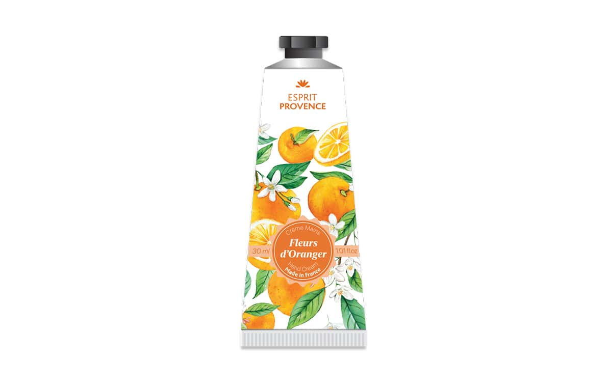 Crème mains 30 ml à l'huile d'Amande douce de Provence - Fleurs d'Oranger
