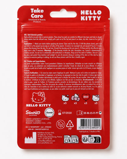 Vue arrière du sachet rouge affichant le mode d’emploi détaillé en français et en anglais, les avertissements et les logos officiels.
