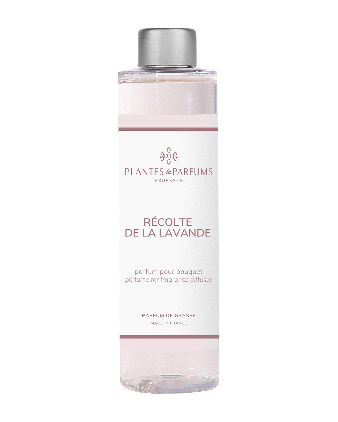 Recharge pour bouquet parfumé 200 ml, fragrance Récolte de lavande de Plantes et Parfums. Boutique Style So Chic.