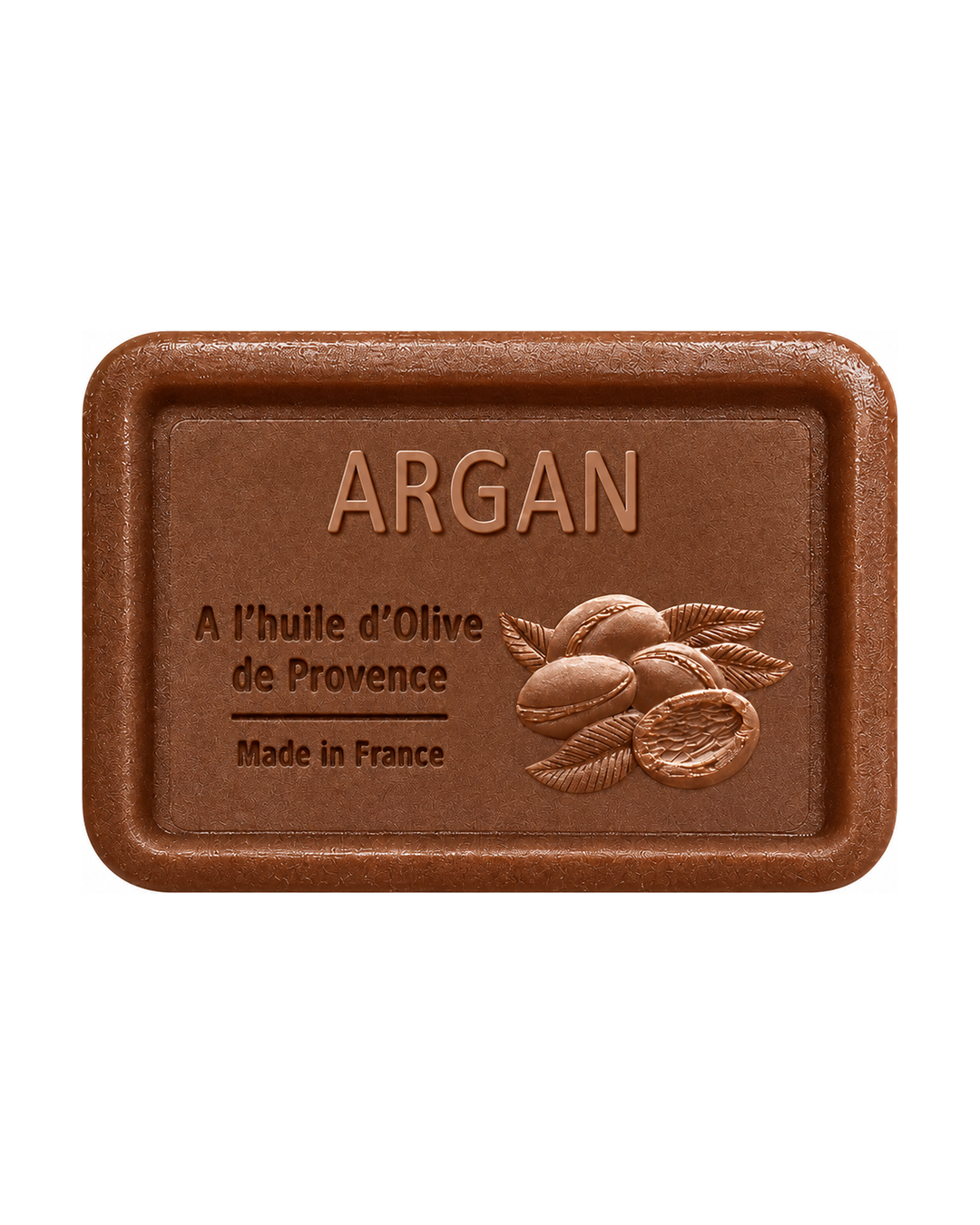 Savon à l’huile d’olive de Provence 120 g, au parfum d’Argan, signé Esprit Provence et enrichi en huile d’amande douce ainsi qu’en beurre de karité bio.